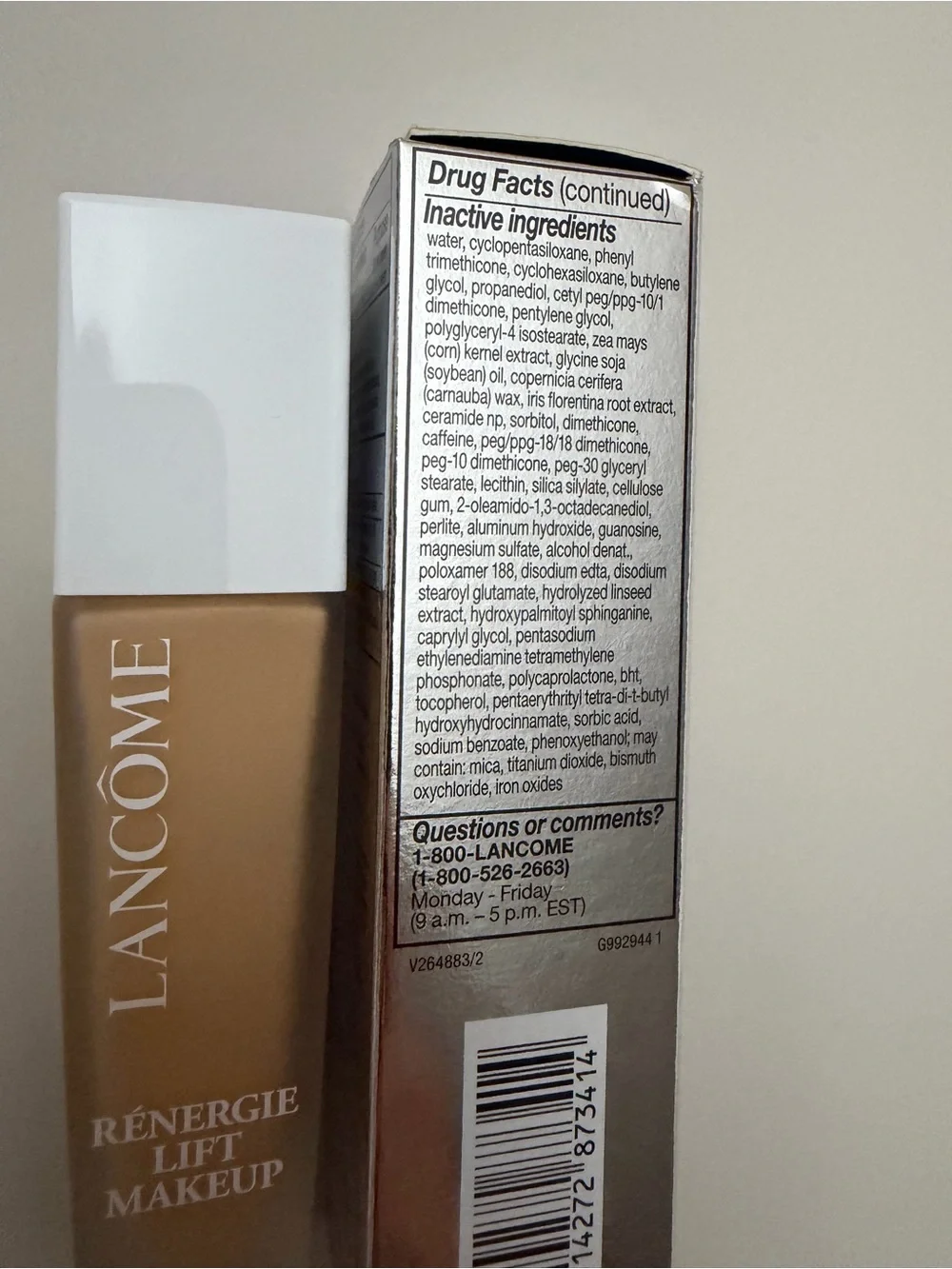 Lancôme Rénergie Lift Makeup Foundation Shade: 250 Bisque (W) SPF 27-EXP 6/2028